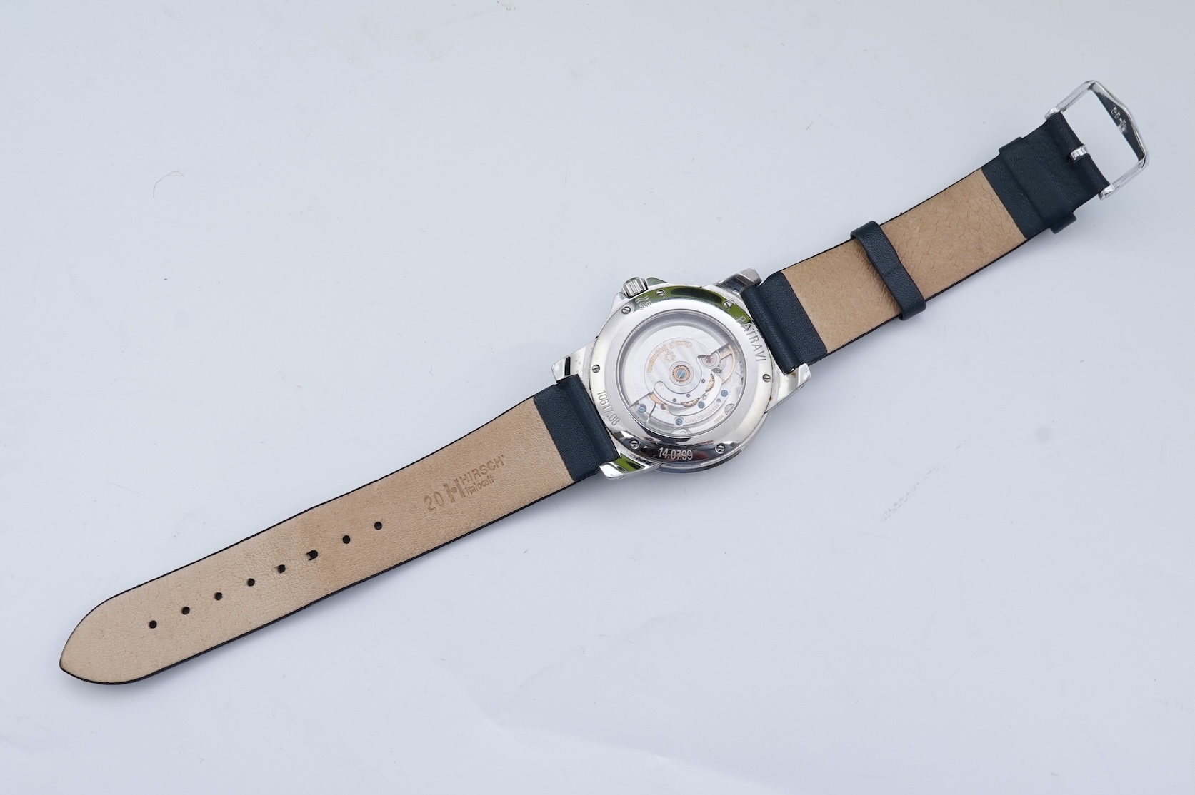 A gentleman's recent stainless steel Carl F. Bucherer Patravi Automatic wrist watch